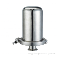 SS304 Sanitary Stainless Steel Clamped Rebreather